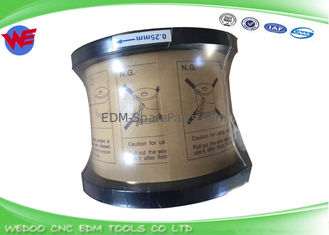 কাটা মেশিন জন্য হার্ড 0.25mm 900n / mm2 ব্রাস তারের EDM ভোগ্যপণ্য