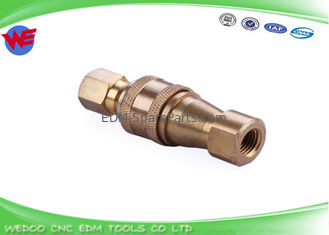 S863-1 ওয়াটার পাইপ ফিটিং Sodick EDM অংশ ব্রাস উপাদান টেকসই AQ600 AQ327 AQ