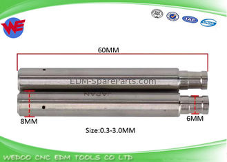 স্টেইনলেস সিরামিক পাইপ গাইড Z140 জন্য EDM ড্রিল মেশিন 8 * 6 * 60mmL 0.1mm-3.2mm