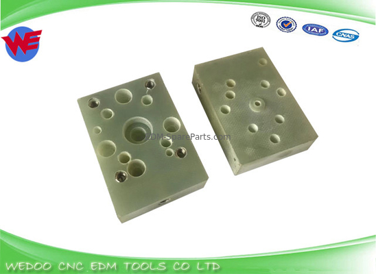 নিম্ন আইসোলেটার প্লেট A290-8119-Z764 নিম্ন জেট ব্লক Fanuc EDM অংশ 56x40x13