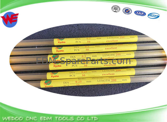 ইলেক্ট্রোড ইডিএম ব্রাস / কপার টিউব 0.2 X 200mm 0.25 * 200mm 0.1mm 0.15mm 0.19mm 0.18