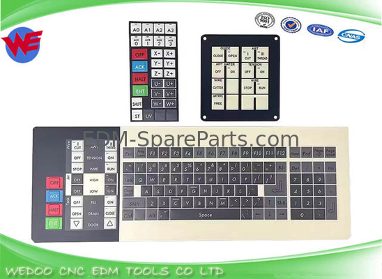 কীবোর্ডের জন্য কভার শীট Sodick A30R VZ400 AQ327l AQ535 AQ750 A320d A280l A320d