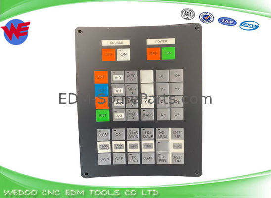 কিবোর্ড Sodick AQ600 AQ325l AQ327l AQ535l AQ75l0 A320d A280l A320d এর জন্য কভার শীট