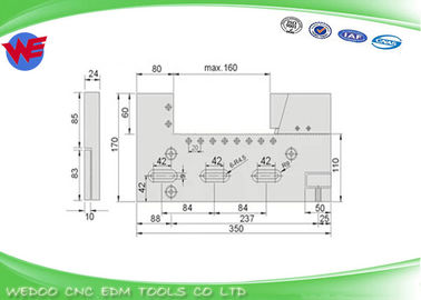 SV280-100mm 120MM SV280-150mm জিগ হোল্ডার ক্ল্যাম্পস ফিক্সচার ওয়্যার EDM সিএনসি স্টিল ভিজ