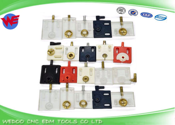 পুনরায় ব্যবহারযোগ্য নজল কালো স্বচ্ছ 50*50mm 55*55mm 60*60mm EDM মেশিনের যন্ত্রাংশ
