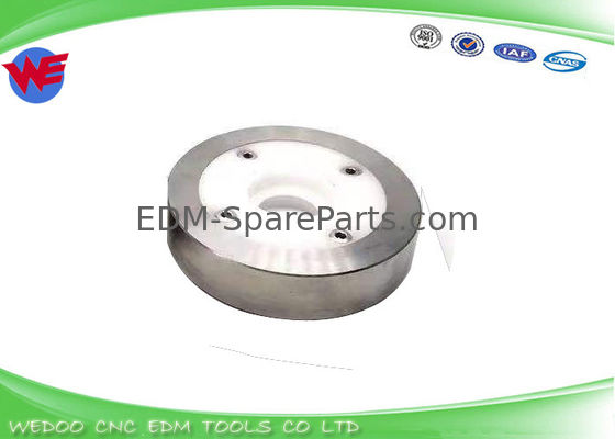 A290-8037-X805 সিরামিক রোলার Fanuc EDM যন্ত্রাংশ সিরামিক বেলন Ø60xØ28x18mm।