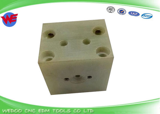 A290-8101-X509 উপরের আইসোলেটার প্লেট Fanuc EDM Parts A-C Series 40*40*34 গাইড বেস