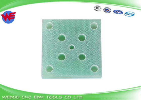 F318 FANUC নিম্ন আইসোলেটর প্লেট EDM মেশিন পার্টস 40*40*9T গাইড বেস
